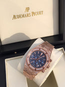 Audemars Piguet Royal Oak Blue Iced Out