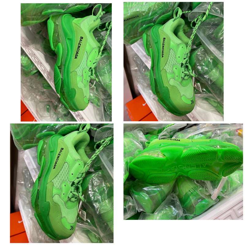 Best Replica Green hulk Balenciaga sneakers triple s