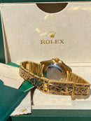 Best Replica Rolex Submariner Yellow Gold Hand Engraved