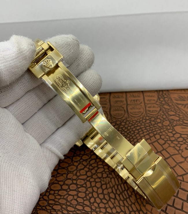 Rolex GMT Master ll Gold with green dial 3285 1:1 Doublete ETÁ