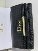 Dior new trendy black leather model women’s wallet
