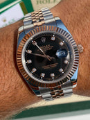 Rolex Datejust brown dial