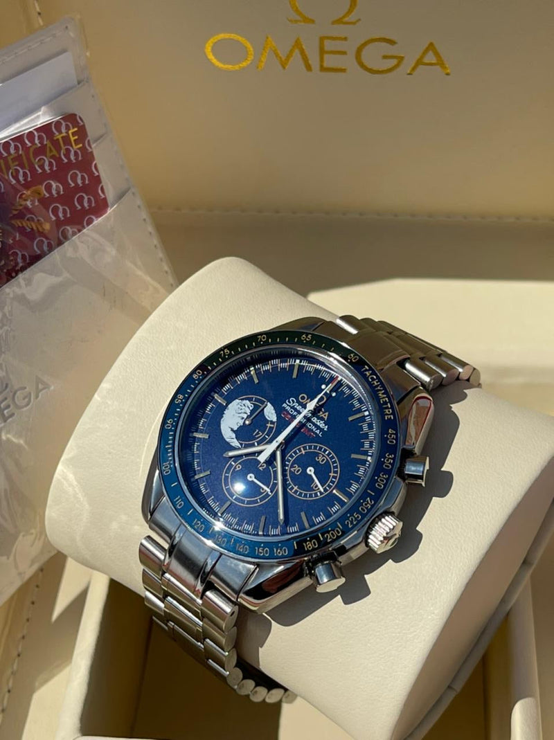 Omega blue speed master profesional