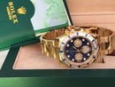 Best Replica Rolex Daytona gold with blue dial