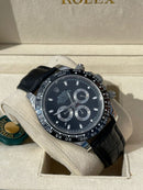 Best Replica Rolex Daytona Black Leather Straps