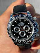 Best Replica Rolex Daytona Black Leather Straps