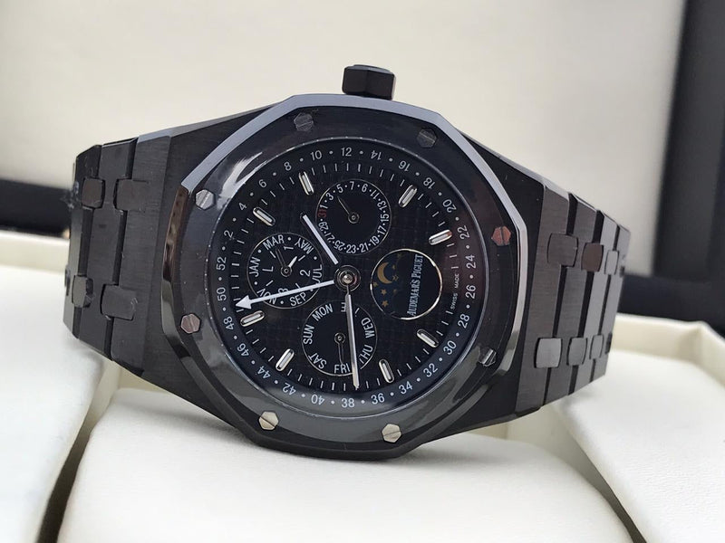 A.P Perpetual Calendar Black Mad