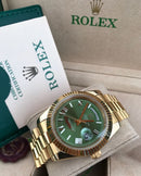 Rolex Daydate green hulk