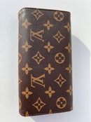 Louis Vuitton brown Wallet for classy women with red color