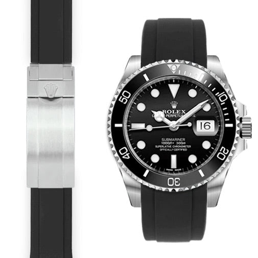 Rolex blue submariner with blue strap