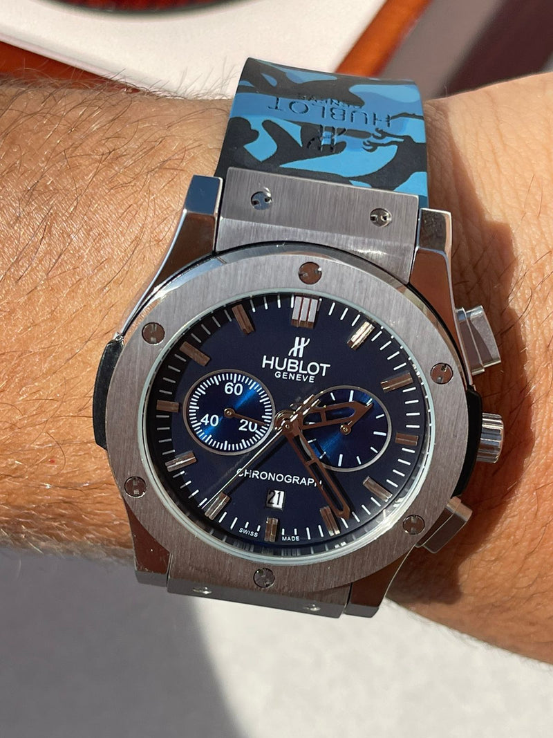 Best Replica Hublot Blue Army