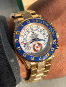 Rolex Yacht Master ll bling bling Iced Out