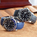 Rolex blue GMT master II with blue strap