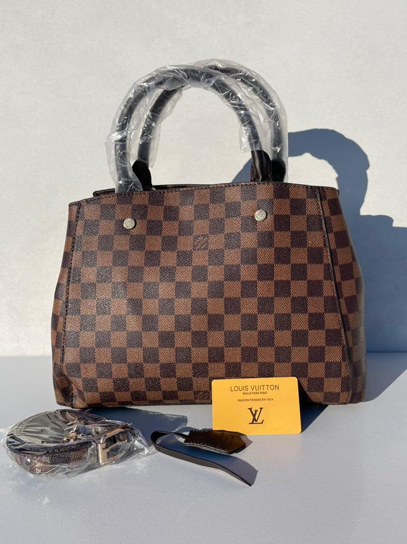 LV Neverfull GM Damier Ebene Canvas women’s new model