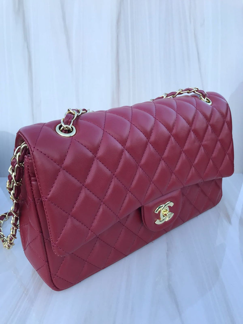 Chanel Rouse Clair Quilted Lambskin women’s