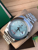 Rolex Daydate with blue light dial