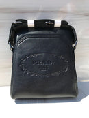Prada full black Standard shoulder bag