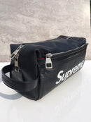 Black supreme big Bag For men