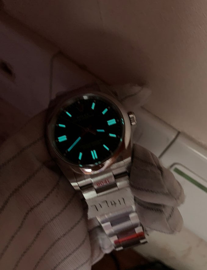 Oyester Perceptual green Hulk 3135 1:1 Doublete ETÁ super clone