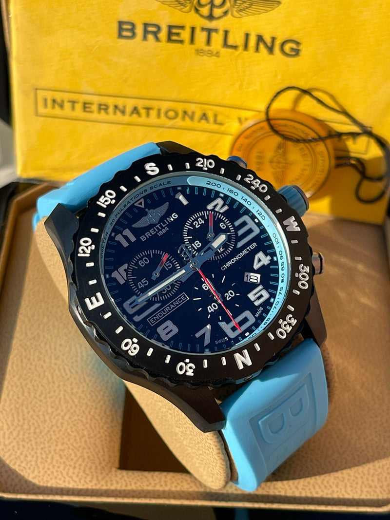 Breitling Super Ocean Blue Rubber