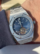 Best Replica Audemars Piguet Tourbillon Blue new model