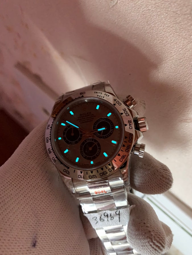 Best Replica Rolex Daytona Cosmograph  grey 1:1 Doublete ETÁ