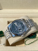 Rolex Datejust Wimbledon 2020 with rhodium dial