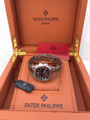Patek Philippe Nautilus with black dial