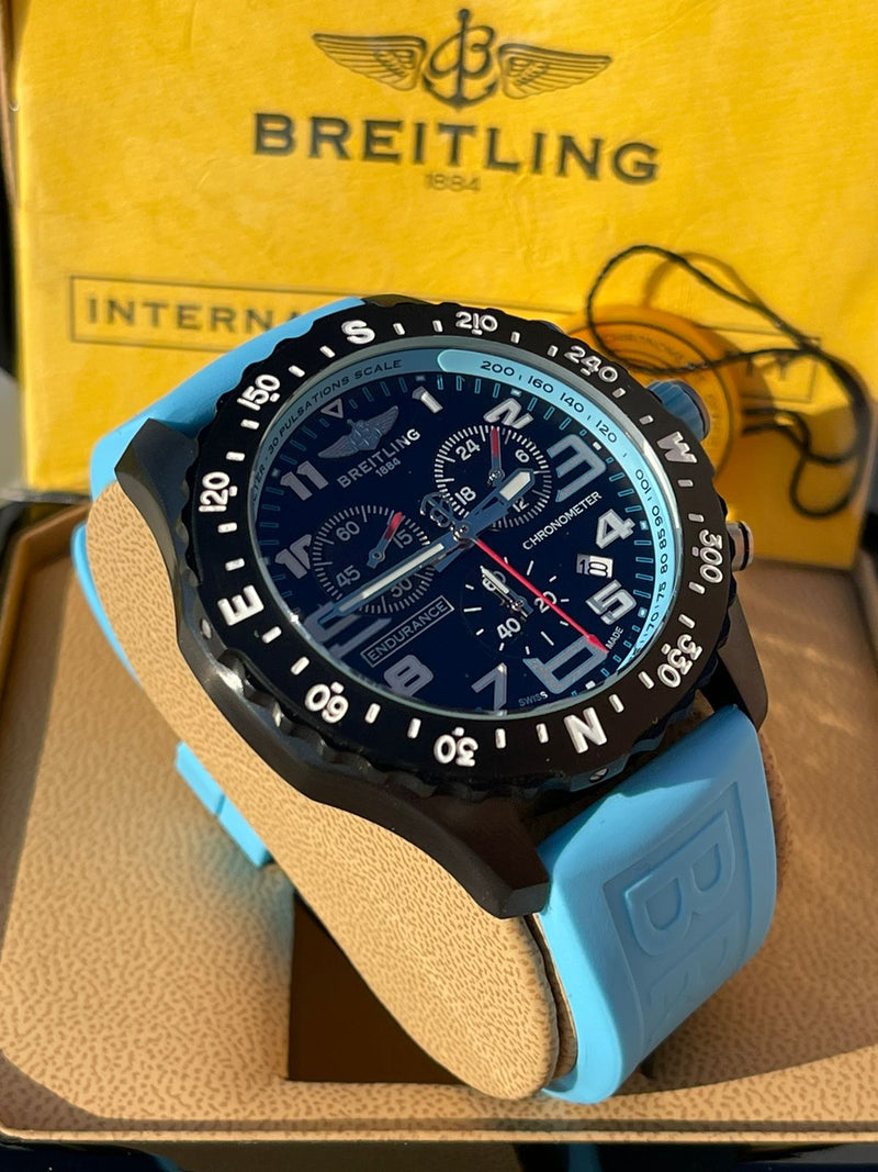 Breitling Super Ocean Blue Rubber