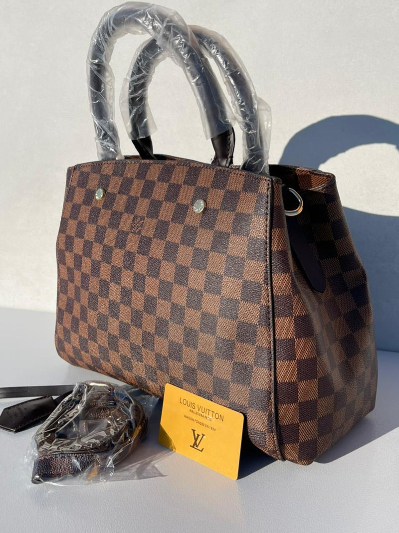 LV Neverfull GM Damier Ebene Canvas women’s new model