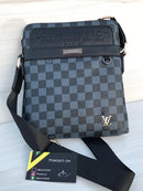 LV black shoulder bag maison fonde