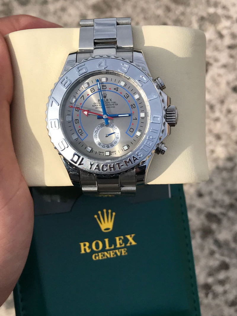 Rolex Yacht Master rhodium