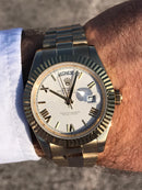 Rolex Daydate with white dial