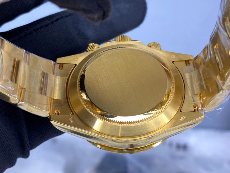 Best Replica 18 karat gold Rolex Daytona Cosmograph 1:1 Doublete ETÁ