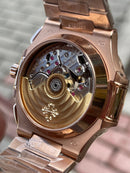 Best Replica Patek Philippe Nautilius Brown with black field thin case Super clone (with orders)