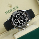 Rolex Black Daytona with black strap