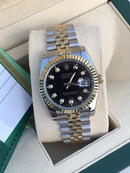 Rolex Datejust gold colour with Diamonds