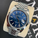 Rolex Datejust with blue dial