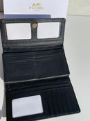 Hermes new trendy black leather model women’s wallet