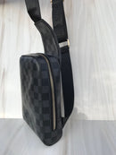 LV black shoulder bag