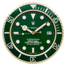 Submariner hulk with gold color wall clock