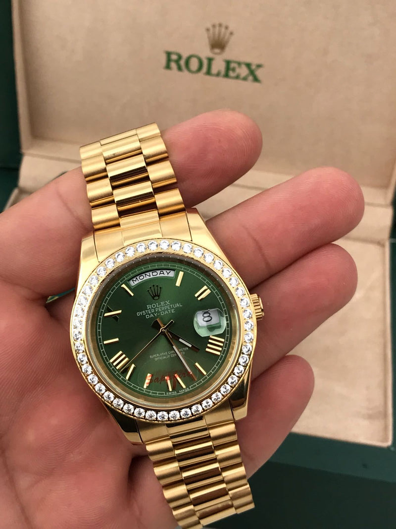 Rolex Daydate green