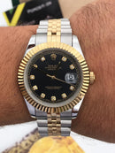 Rolex Datejust Bicolor with diamonds