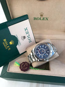 Rolex Sky-dweller with blue dial