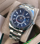 Rolex Sky-dweller with blue dial
