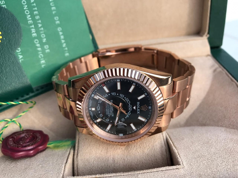 Rolex Sky-dweller in rose&gold