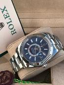 Rolex Sky-dweller with blue dial